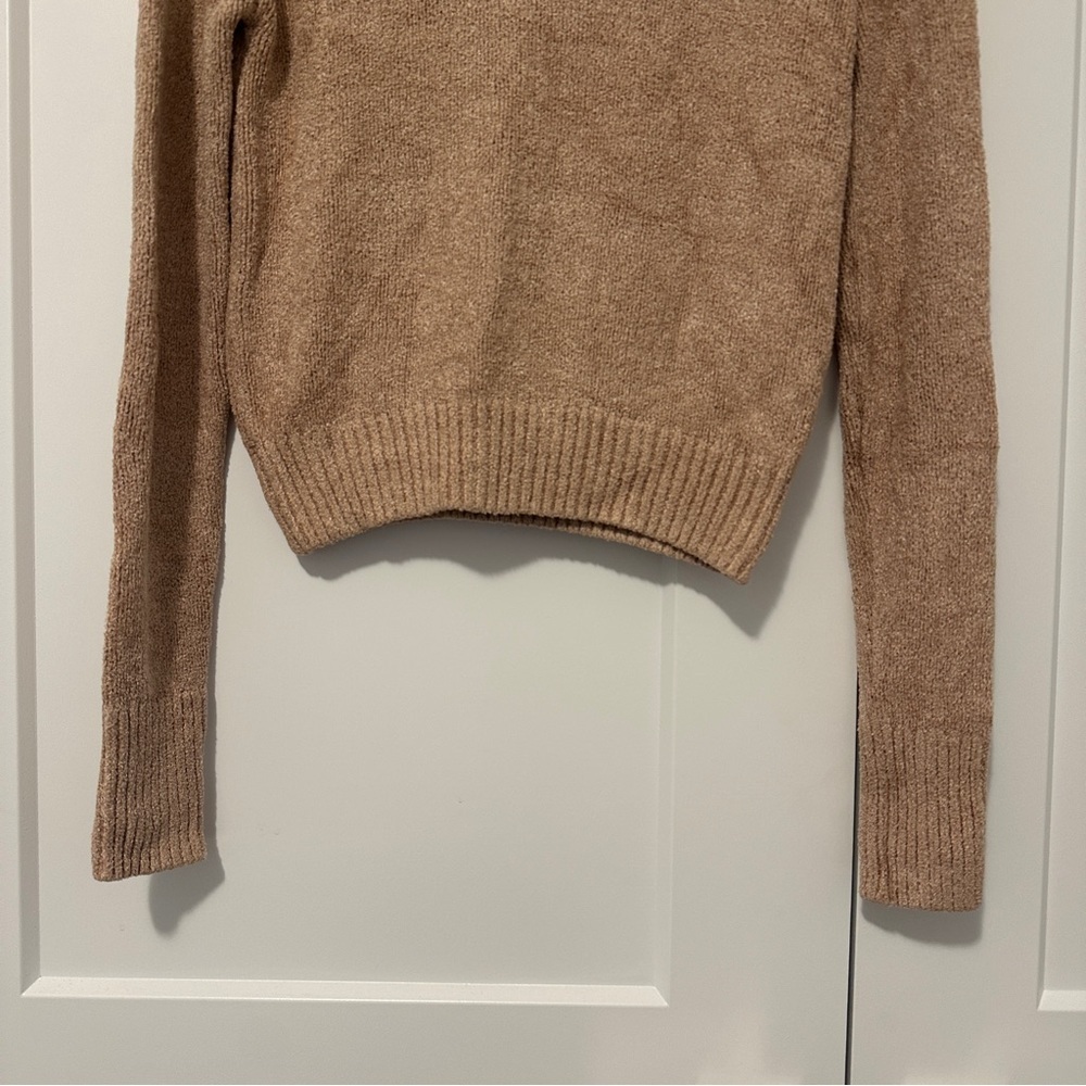 Aritzia Wilfred Dusty Rose Turtleneck Long Sleeve Sweater Size Small Women’s - Picture 2 of 11
